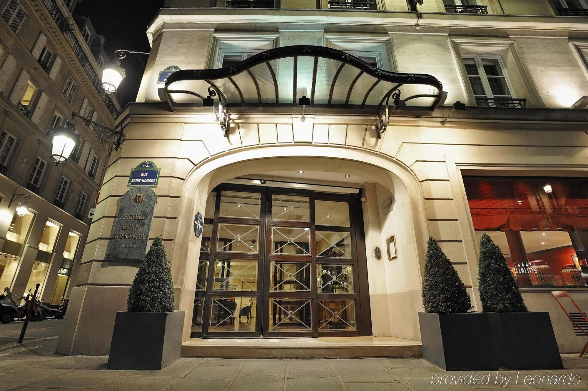 Hotel Royal Saint Honore Paris Louvre Exterior photo